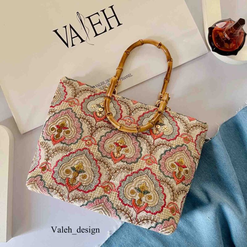 کیف واله : کیف دسته بامبو کنفی 1