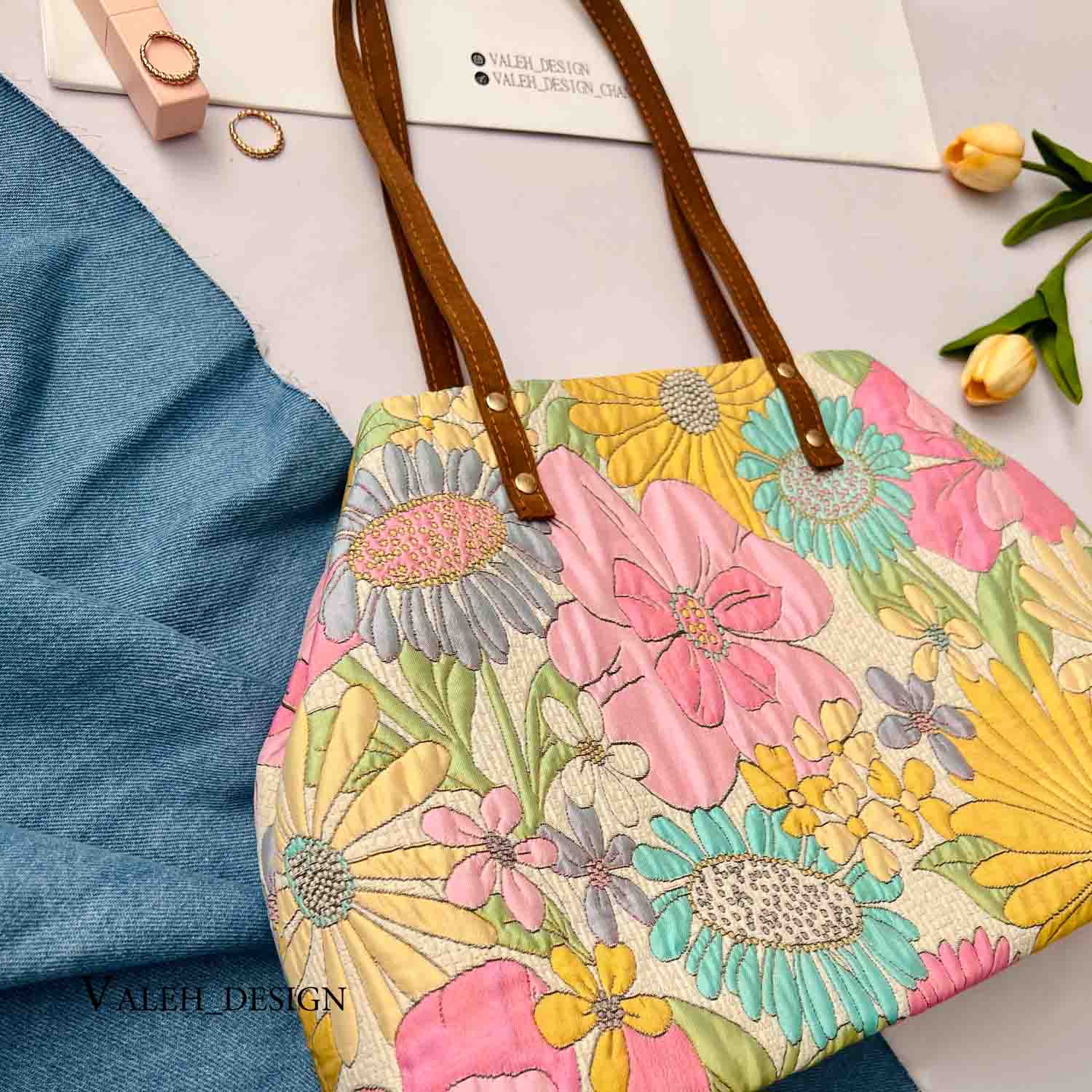 کیف، کیف زنانه، کیف دخترانه شیک، کیف واله، کیف دوشی ad900-2 کیف واله : کیف دوشی پاستلی 2