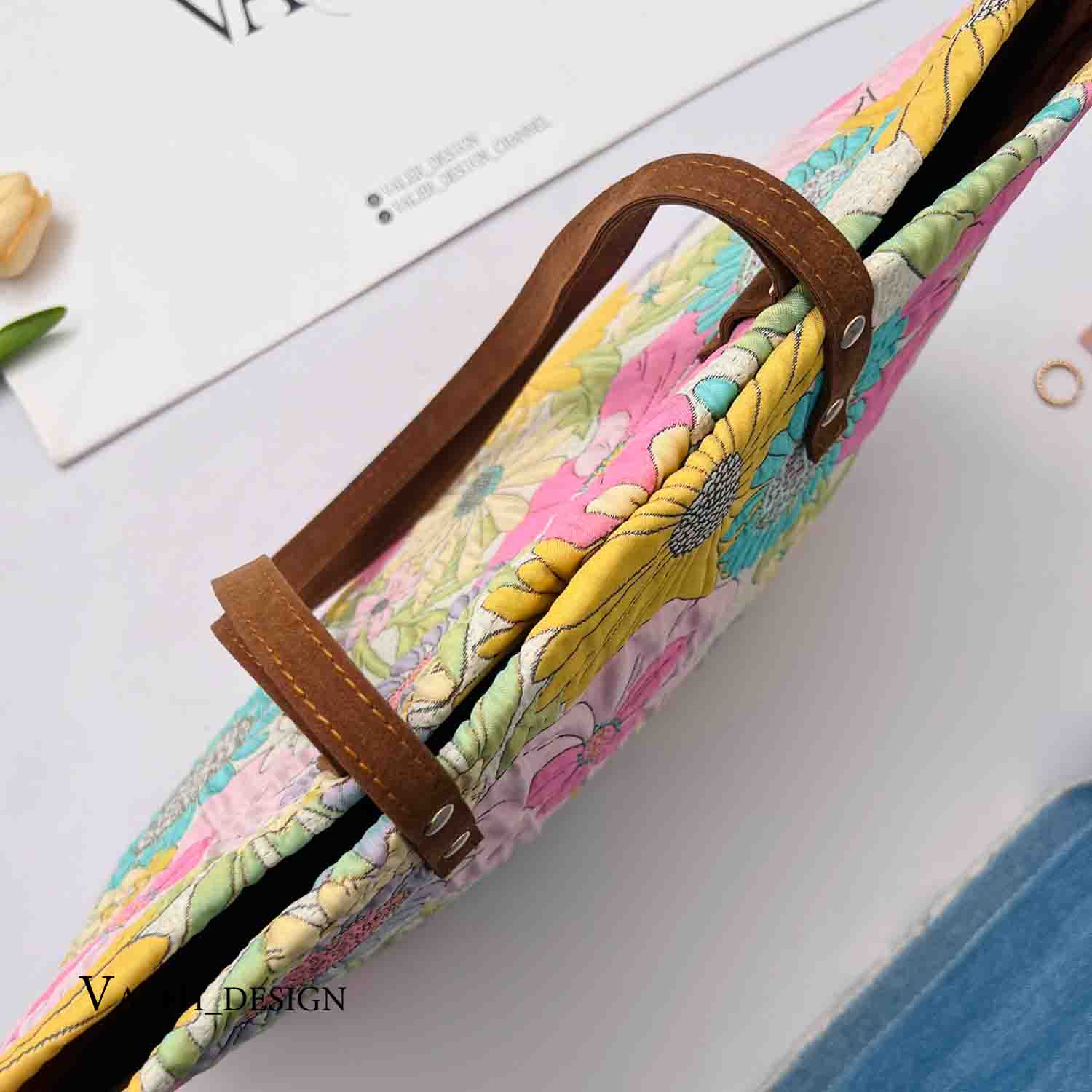 کیف، کیف زنانه، کیف دخترانه شیک، کیف واله، کیف دوشی ad900-4 کیف واله : کیف دوشی پاستلی 4