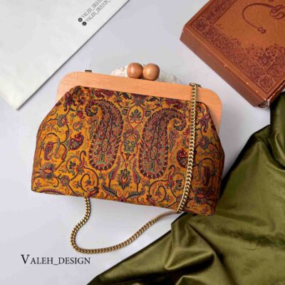 کیف واله : کیف دهنه چوبی ترمه کهربایی 1